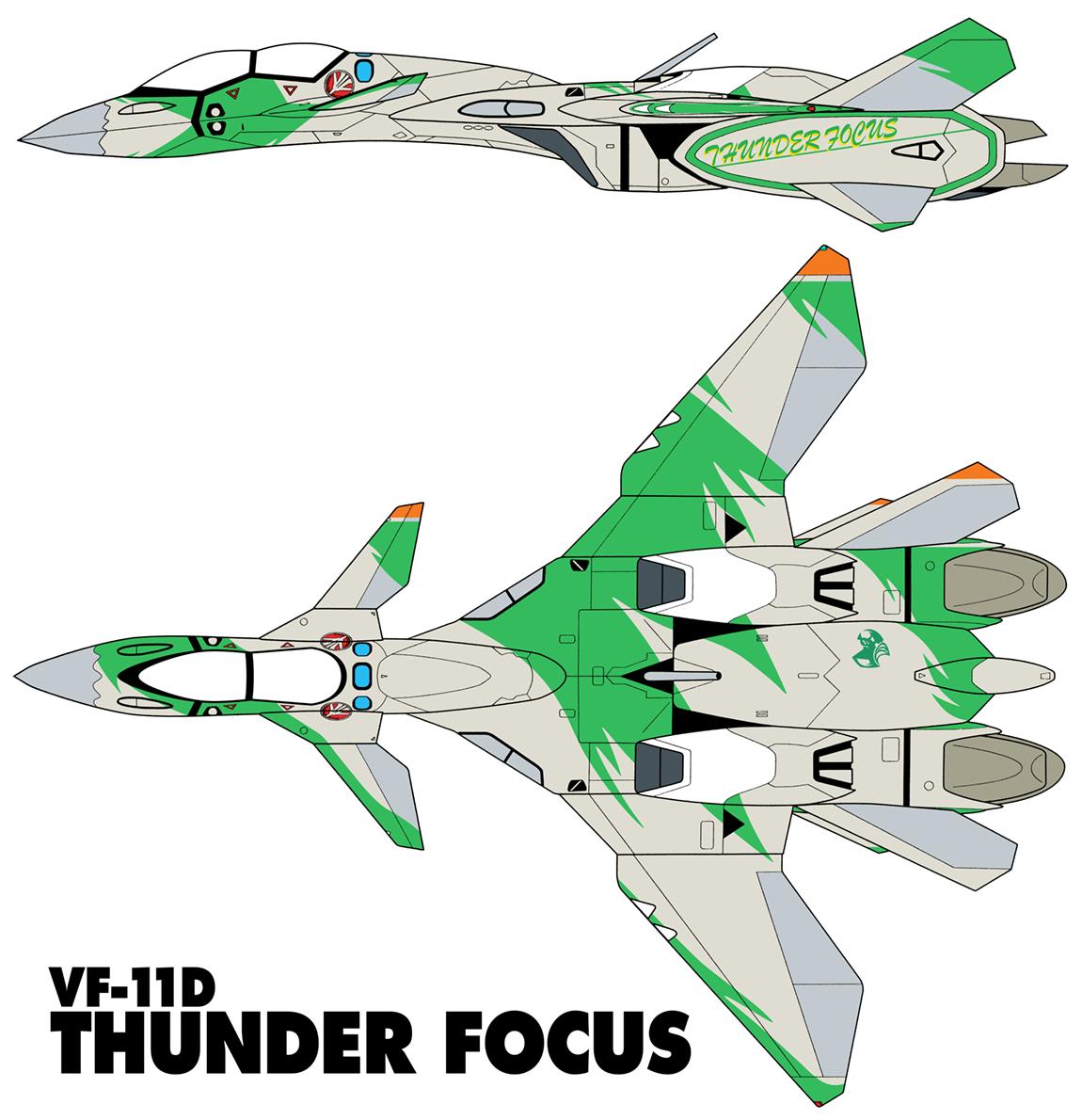 Shinsei Industry VF-11D Thunder Focus